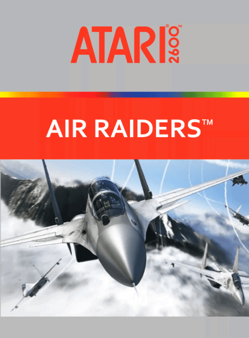 Air Raiders box art for Atari 2600